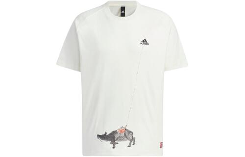 Мужская футболка adidas TEE белая