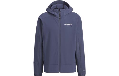 Мужской свитшот adidas WIND.RDY SOFTSHELL HOODED JACKET зеленый