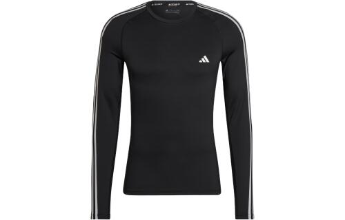 Мужская футболка adidas TECHFIT TRAINING LONG SLEEVE TEE черная