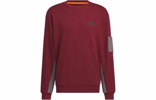 Мужской свитшот adidas CITY ESCAPE BLOCKING SWEATSHIRT бордовый