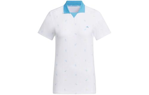 Женская футболка adidas AEROREADY PLAYGREEN MONOGRAM белая