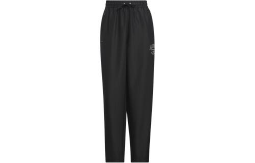 Женский костюм adidas LOGO TWIST TRACK TRACKSUIT BOTTOMS черно-белый