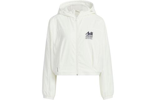 Женская куртка adidas LOGO JACKET белая