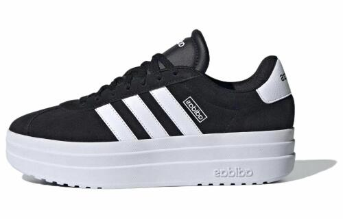 Женские кроссовки adidas VL COURT BOLD SHOES черно-белые