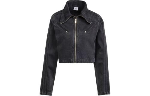 Женская куртка adidas FASHION MONTREAL DENIM TRACK TOP черная