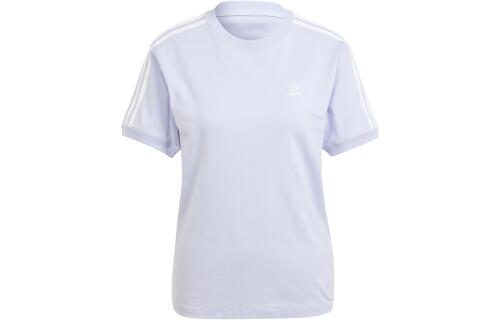 Женская футболка adidas ADICOLOR 3-STRIPES TEE фиолетовая