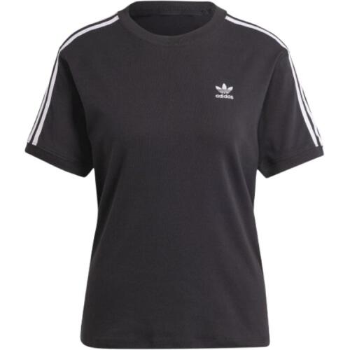 Женская футболка adidas ADICOLOR 3-STRIPES TEE черная