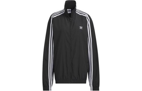 Женская куртка adidas OVERSIZED TRACK TOP черная