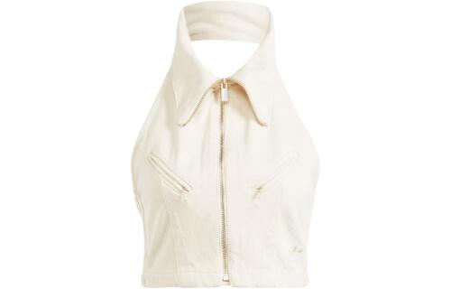 Женский жилет adidas FASHION MONTREAL CROPPED VEST белый
