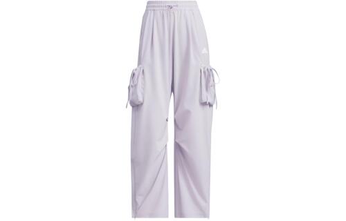 Женские брюки adidas DANCE WOVEN TRACKSUIT BOTTOMS серебристые