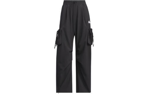 Женские брюки adidas DANCE WOVEN TRACKSUIT BOTTOMS черные