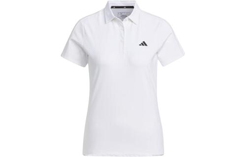 Женская футболка adidas HEAT.RDY DEBOSSED POLO SHIRT белая