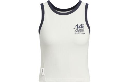 Женская майка adidas LOGO TANK TOP белая