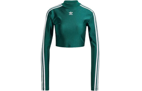 Женская футболка adidas ADICOLOR CROPPED LONG SLEEVE TEE IR8136
