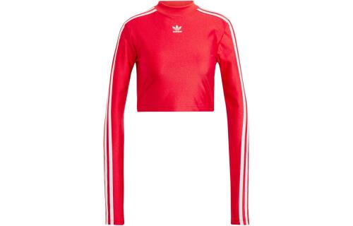 Женская футболка adidas ADICOLOR CROPPED LONG SLEEVE TEE IR8132