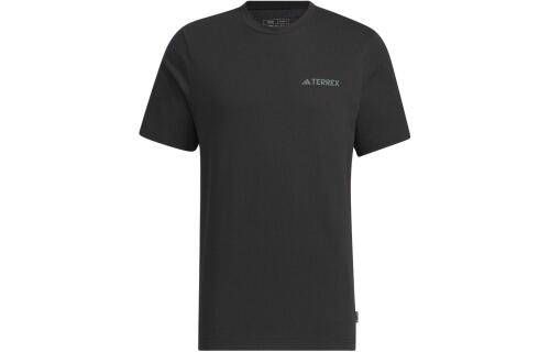 Мужская футболка adidas GRAPHIC POLYGIENE T-SHIRT 230 GSM черная