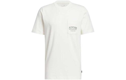 Мужская футболка adidas GROUNDSKEEPER GRAPHIC POCKET TEE белая