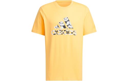 Мужская футболка adidas T-SHIRT желтая