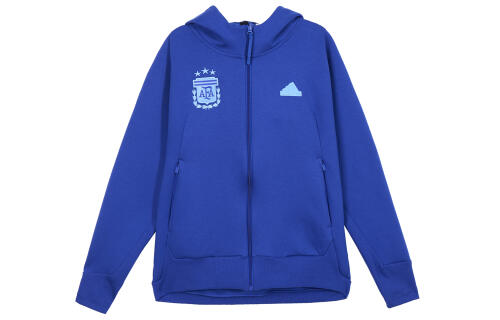 Мужское худи adidas ARGENTINA TRAVEL FULL-ZIP HOODIE