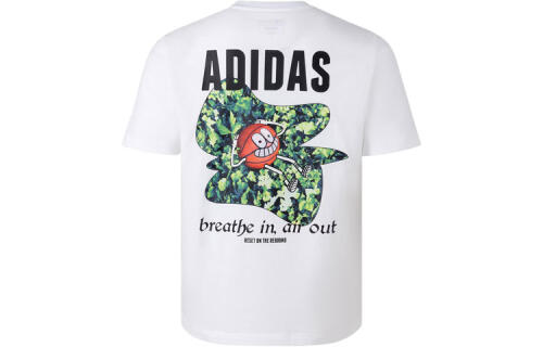 Мужская футболка adidas LIL STRIPE PHOTOREAL T-SHIRT белая