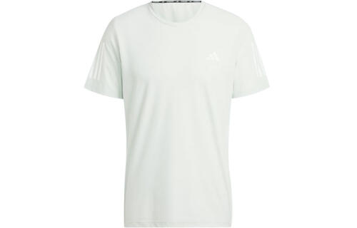 Мужская футболка adidas OWN THE RUN TEE зеленая