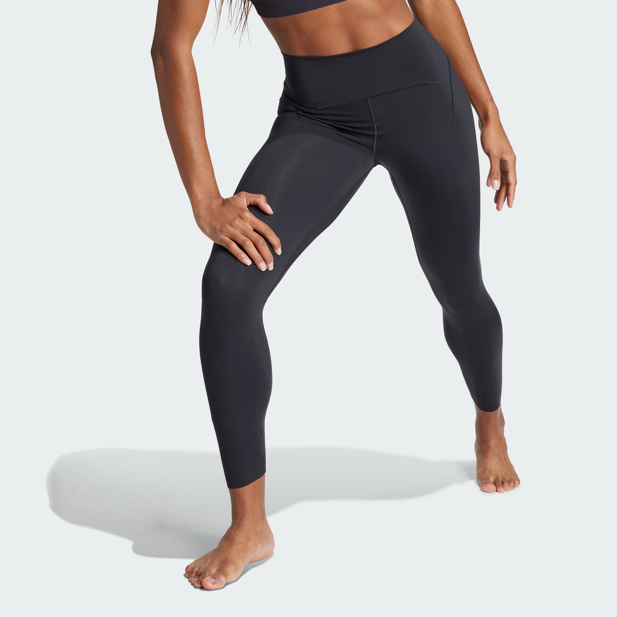 Женские леггинсы adidas ALL ME LUXE 7/8 LEGGINGS черные