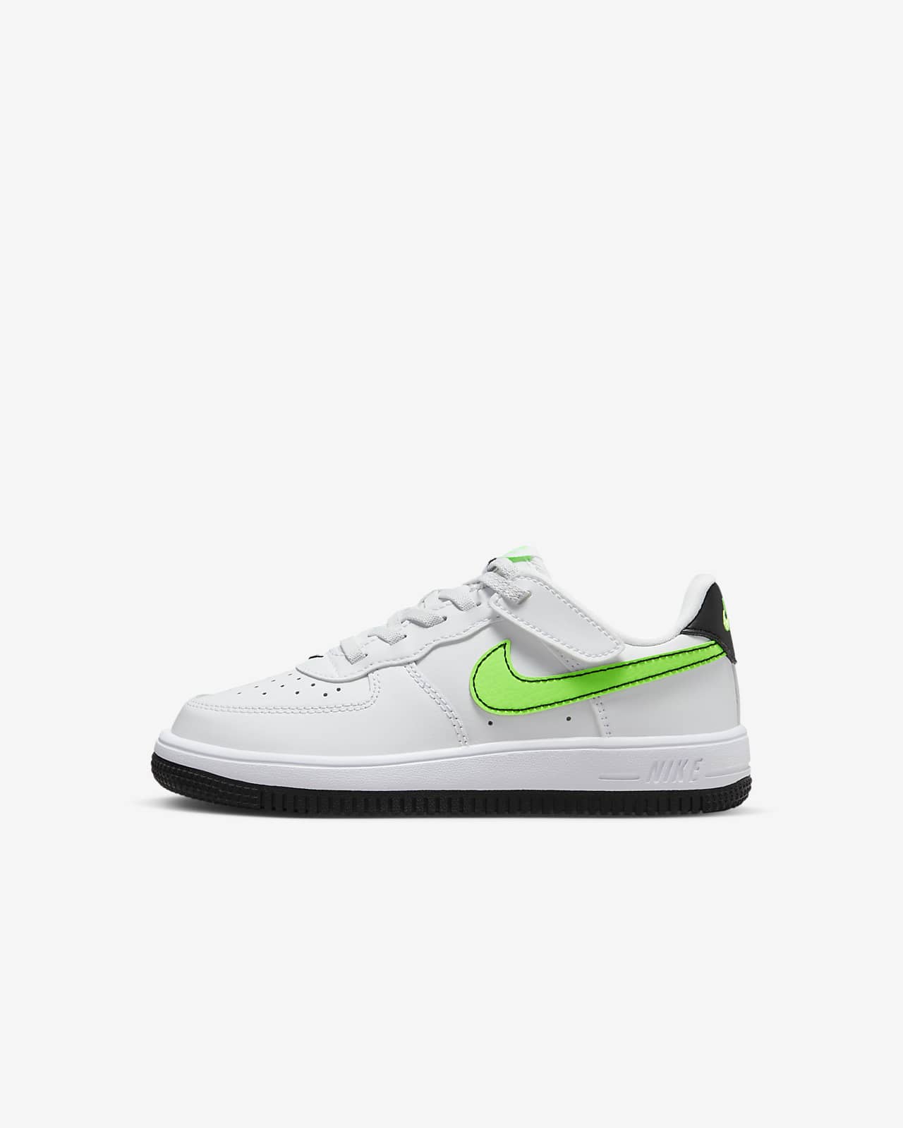 Детские кроссовки Nike Force 1 Low EasyOn (PS) черные