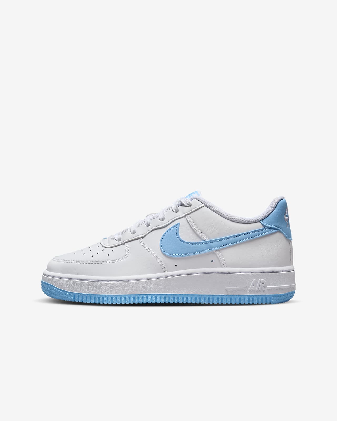 Детские кроссовки Nike Air Force 1 (GS) белые