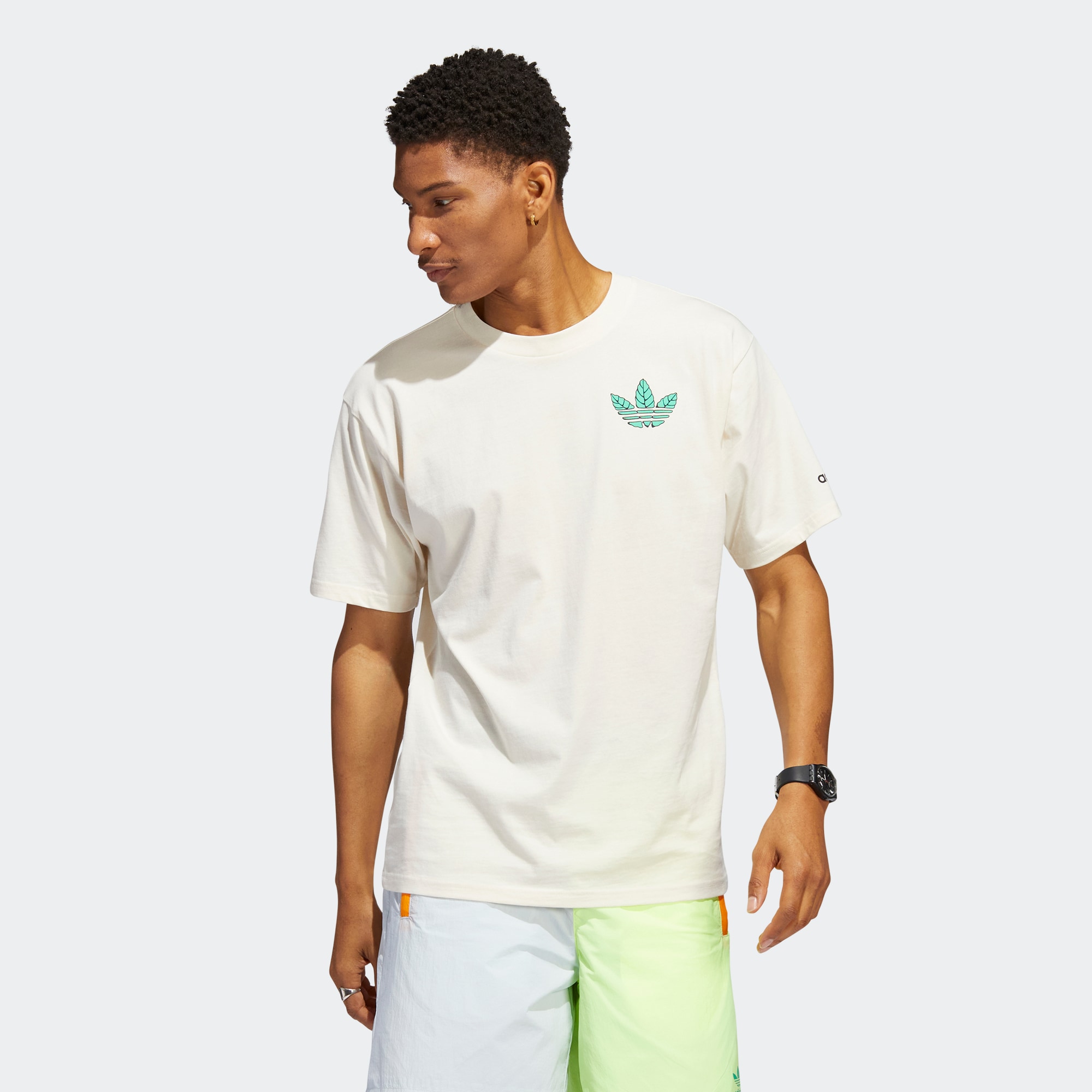 Мужская футболка adidas TREFOIL LEAVES TEE