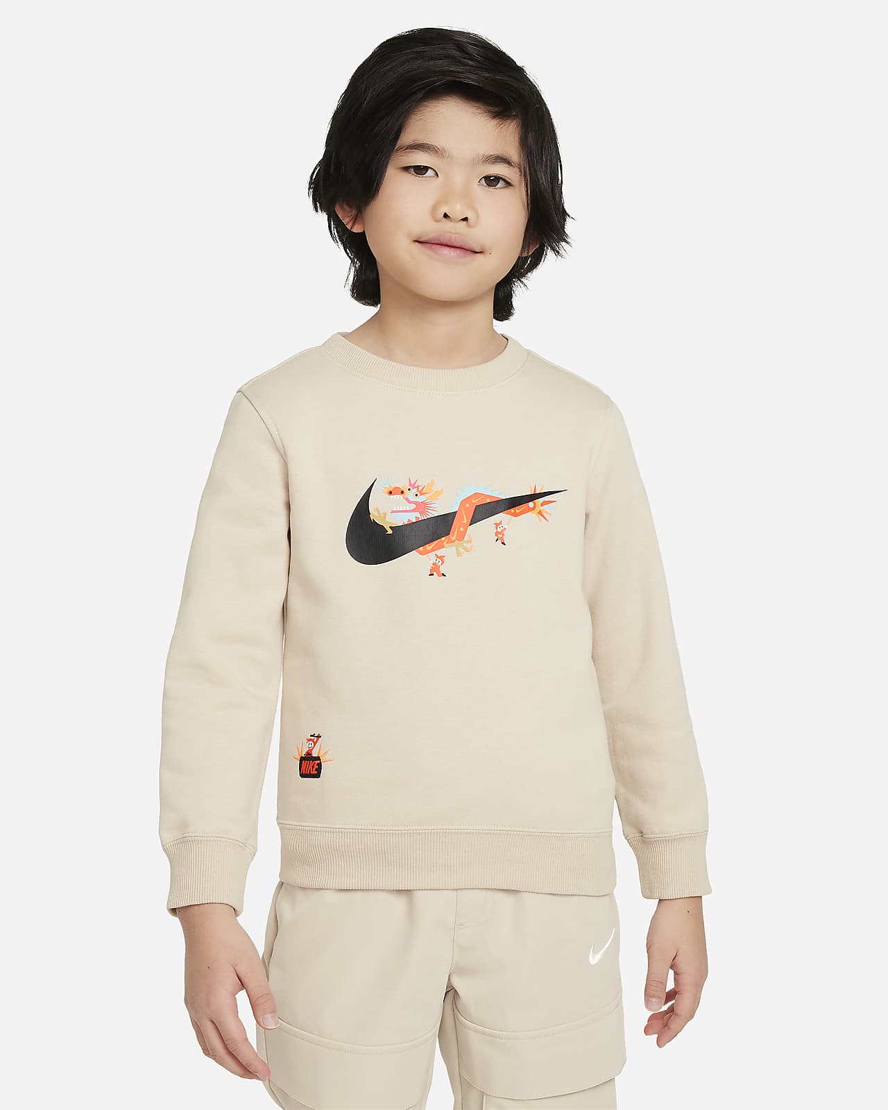 Детский топ Nike Sportswear Club Fleece