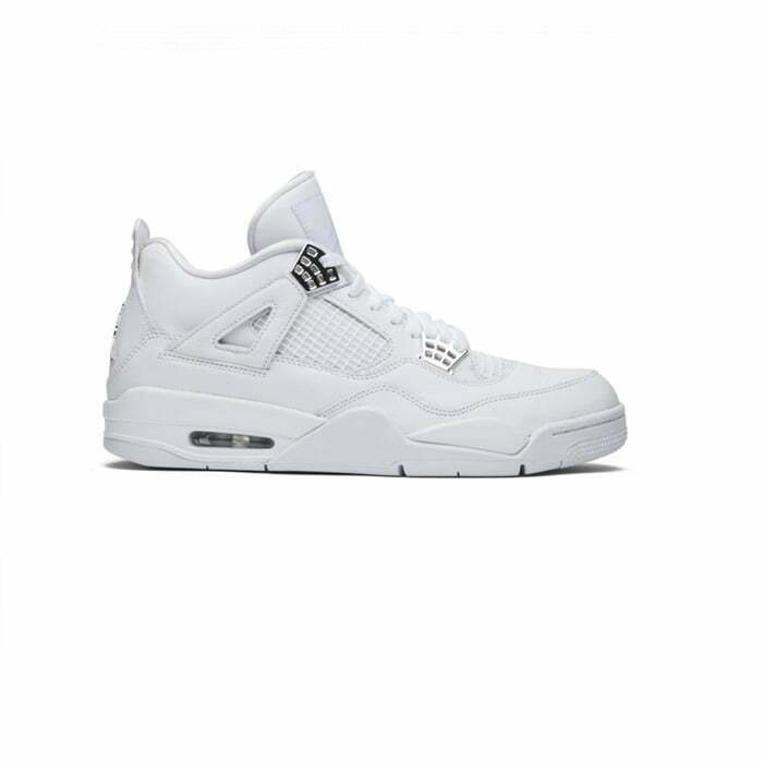 Кроссовки Nike Air Jordan 4 Retro Pure Money белые