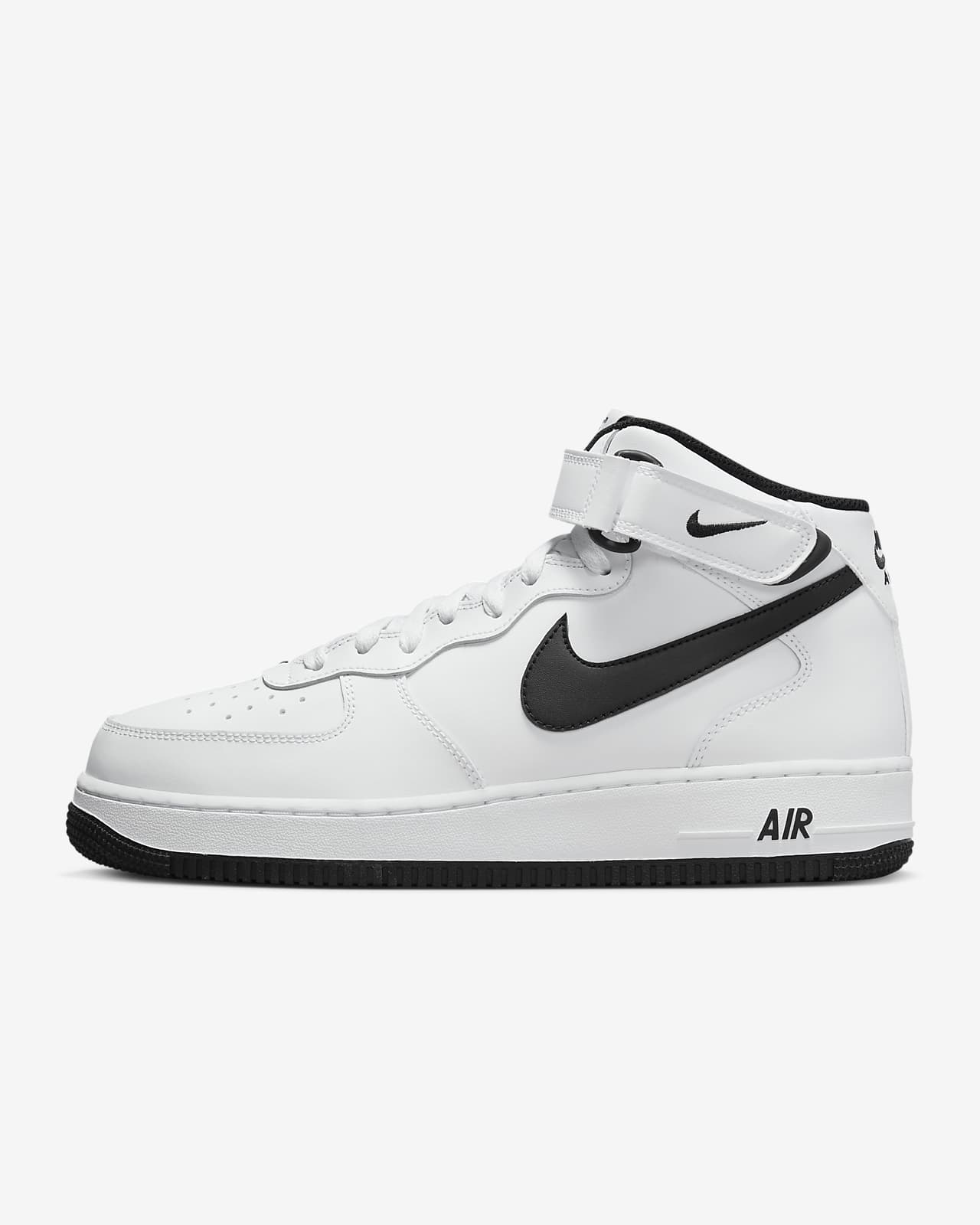 Мужские кроссовки Nike Air Force 1 Mid &#8217;07 черные