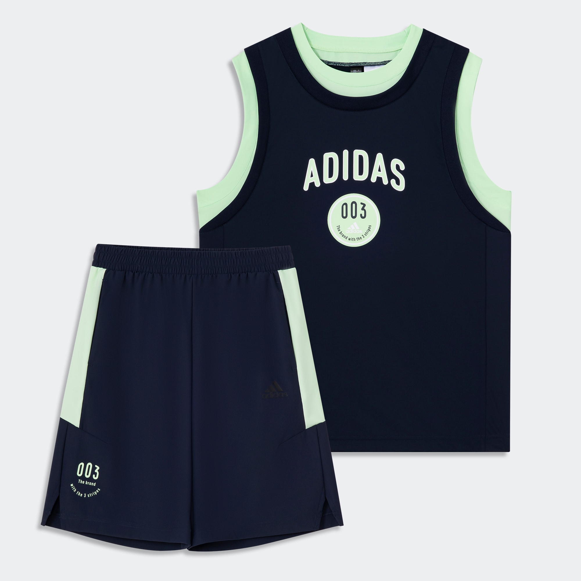 Детская спортивная одежда adidas SPORTSWEAR BASKETBALL SET JD5204