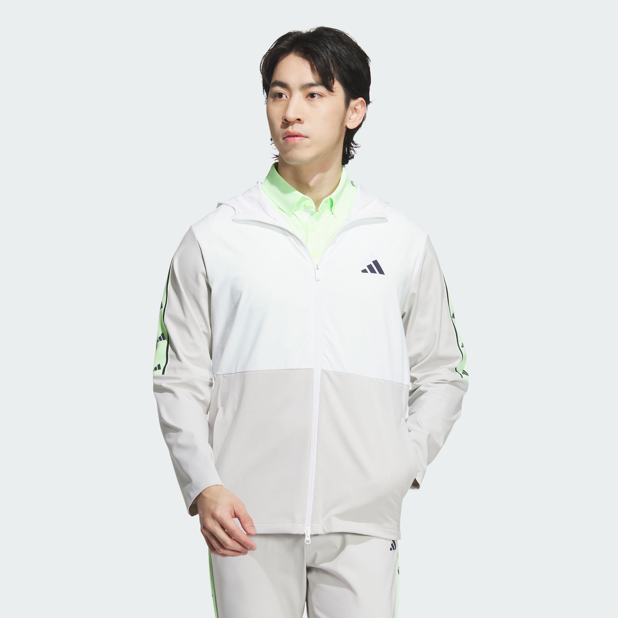 Мужское худи adidas AEROREADY KNIT JACKET HOODIE