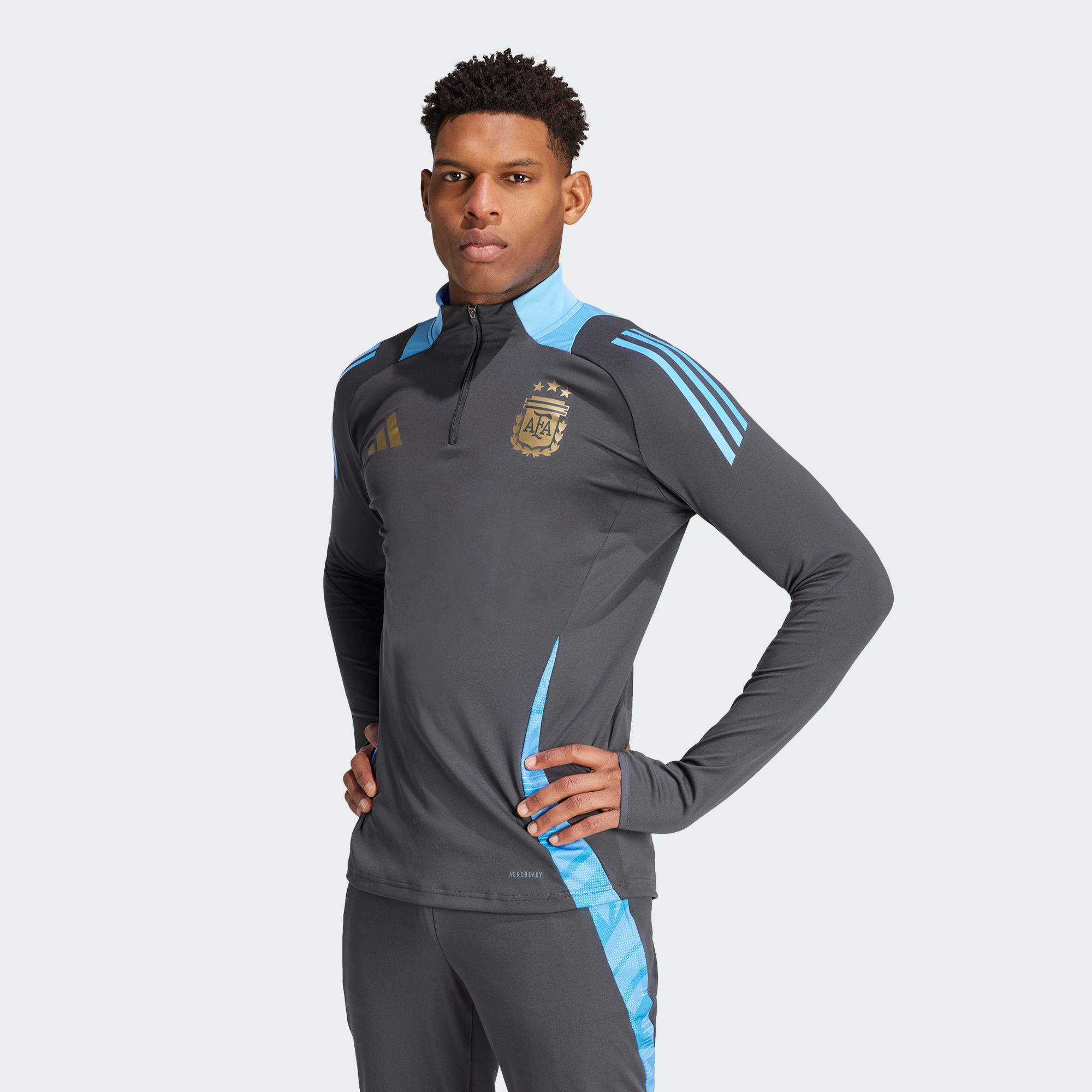 Мужской топ adidas ARGENTINA TIRO 24 COMPETITION TOP черный