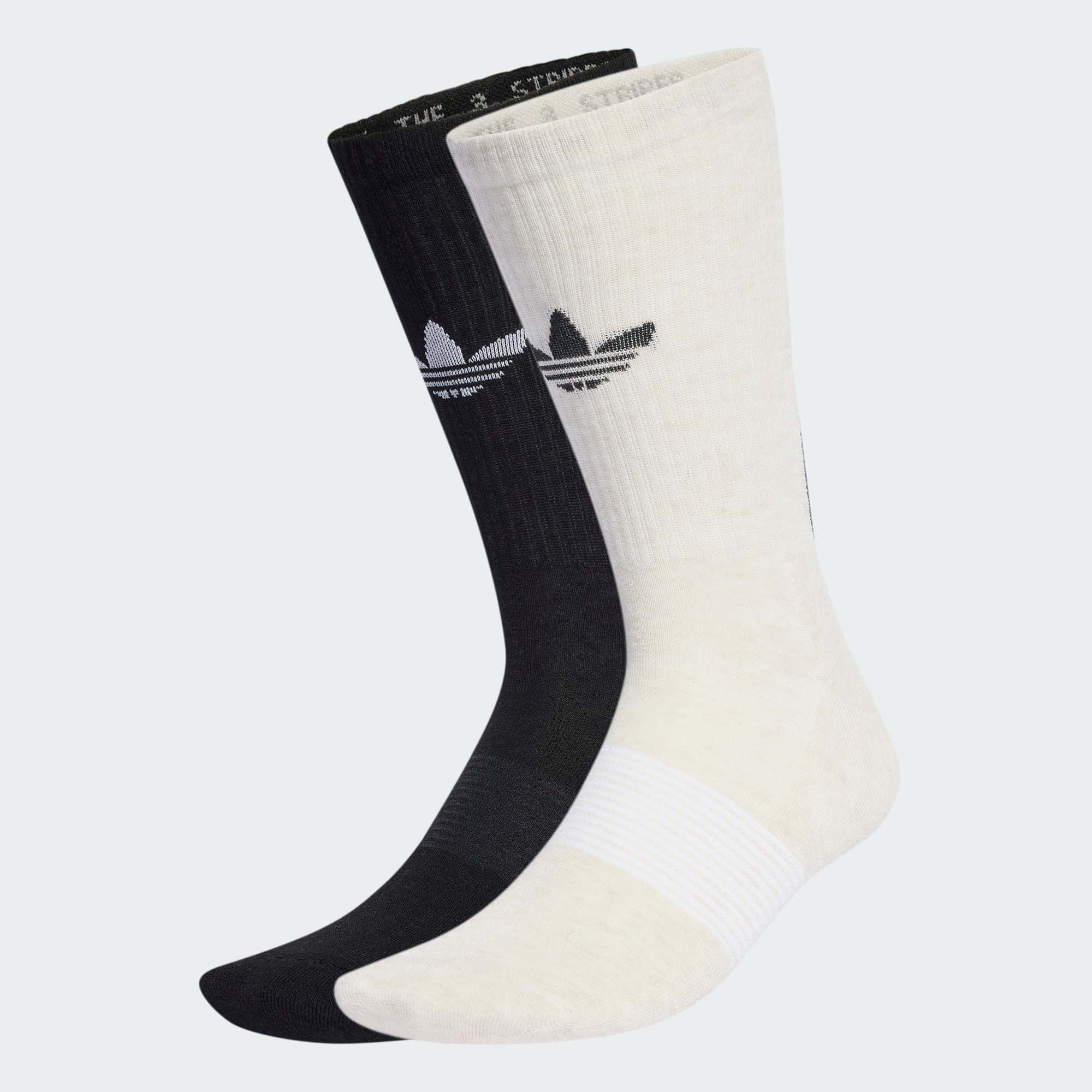 Носки  adidas TREFOIL PREMIUM CREW SOCKS черно-белые