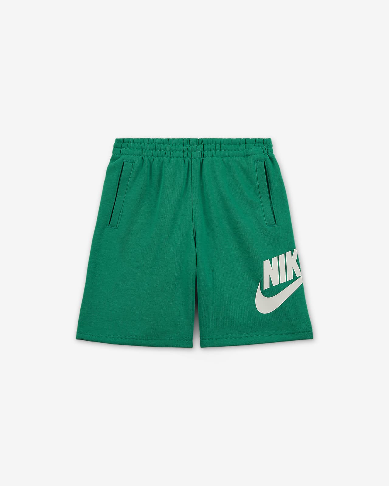 Детские шорты Nike Sportswear Club зеленые