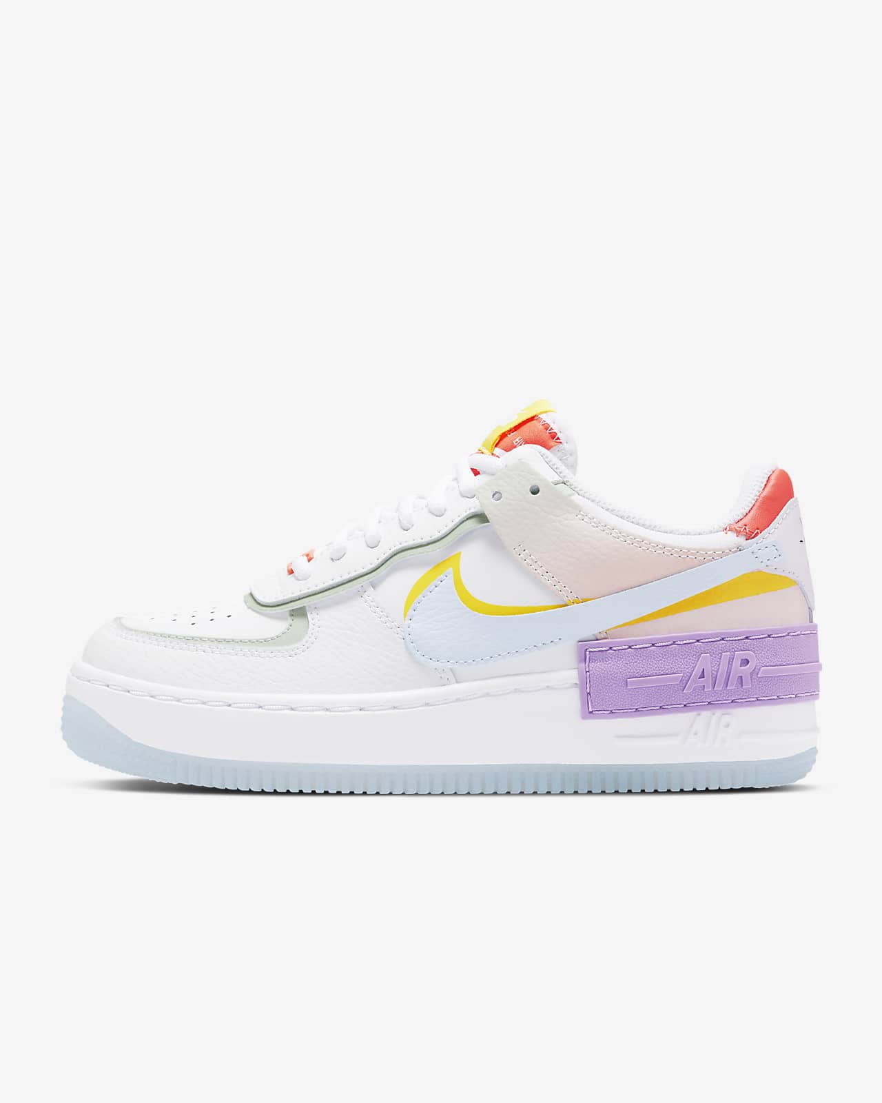 Женские кроссовки Nike AF1 Shadow белые