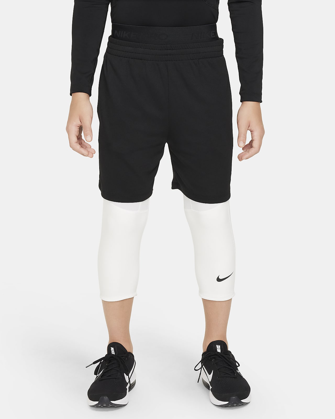 Детские леггинсы Nike Pro Dri-FIT черные