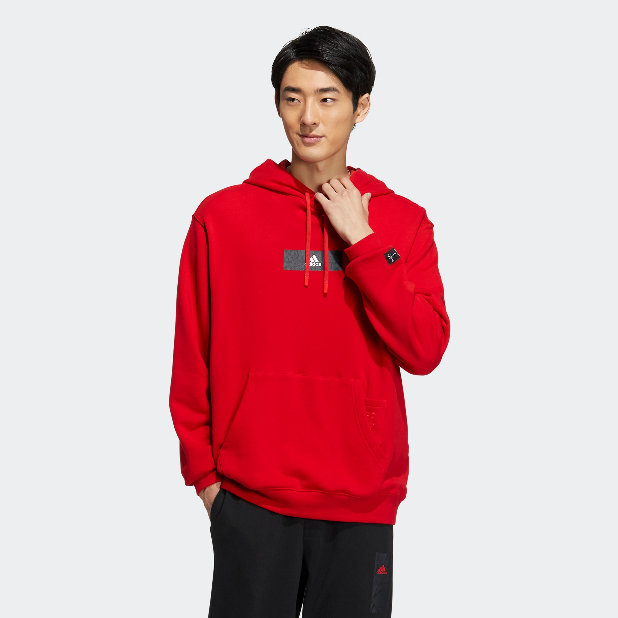 Мужское худи adidas GRAPHIC CNY HOODIE