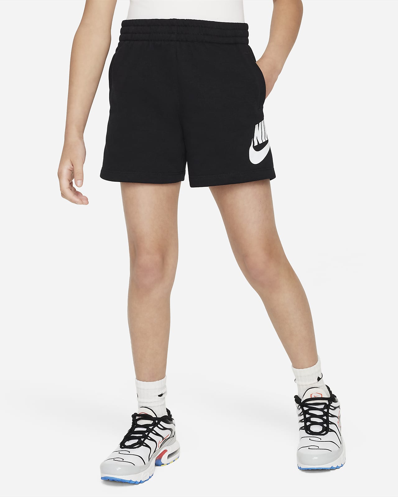 Детские шорты Nike Sportswear Club черные