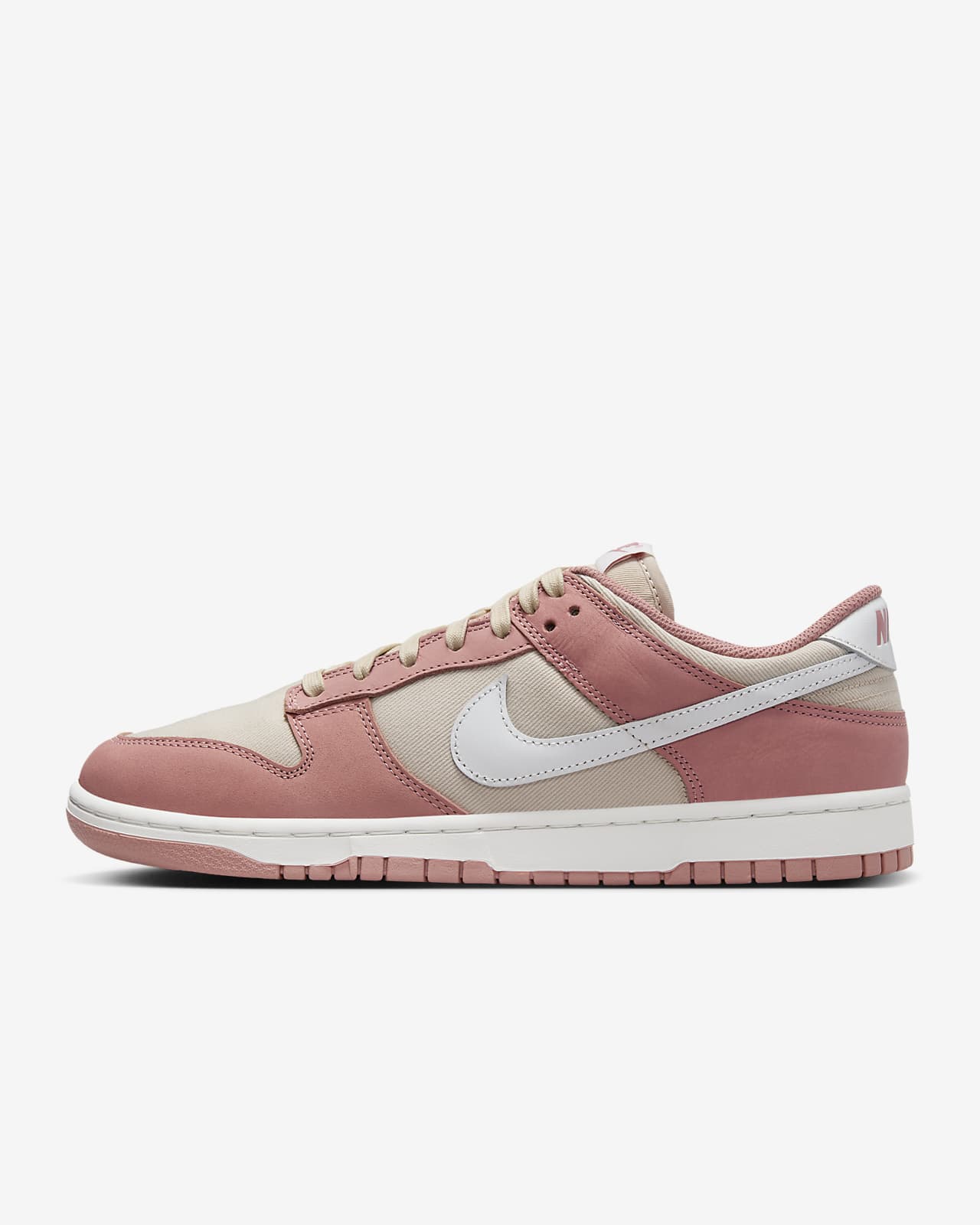 Мужские кроссовки Nike Dunk Low Retro PRM красные