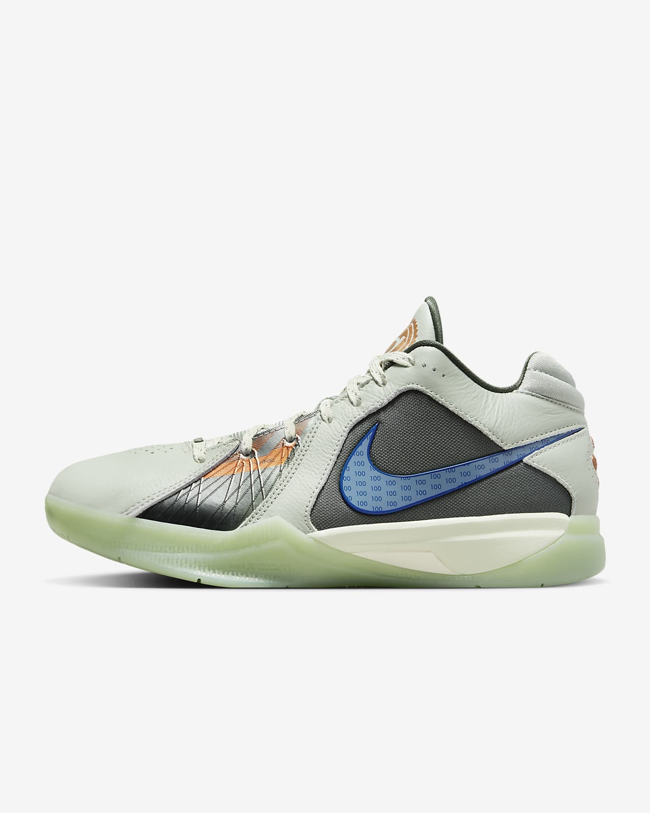 Мужские кроссовки Nike Zoom KD III зеленые