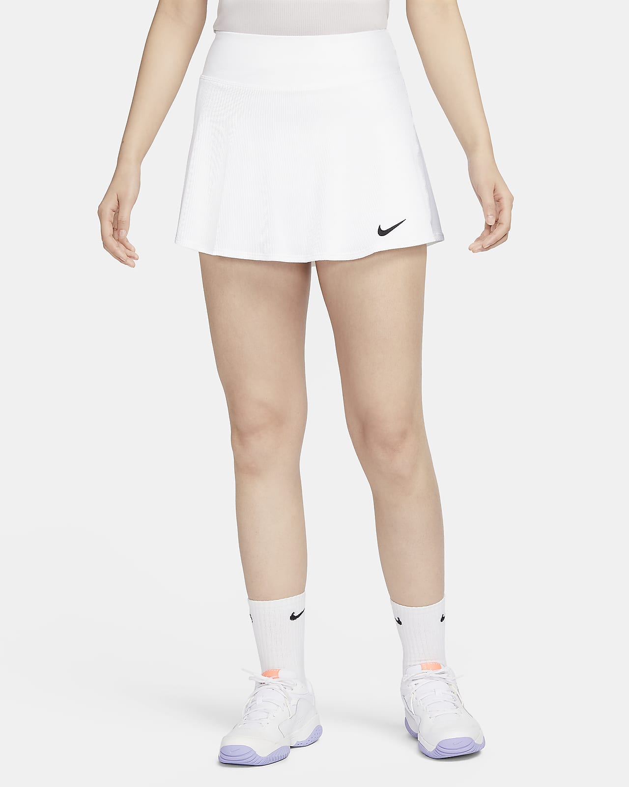 Женская юбка NikeCourt Advantage черная