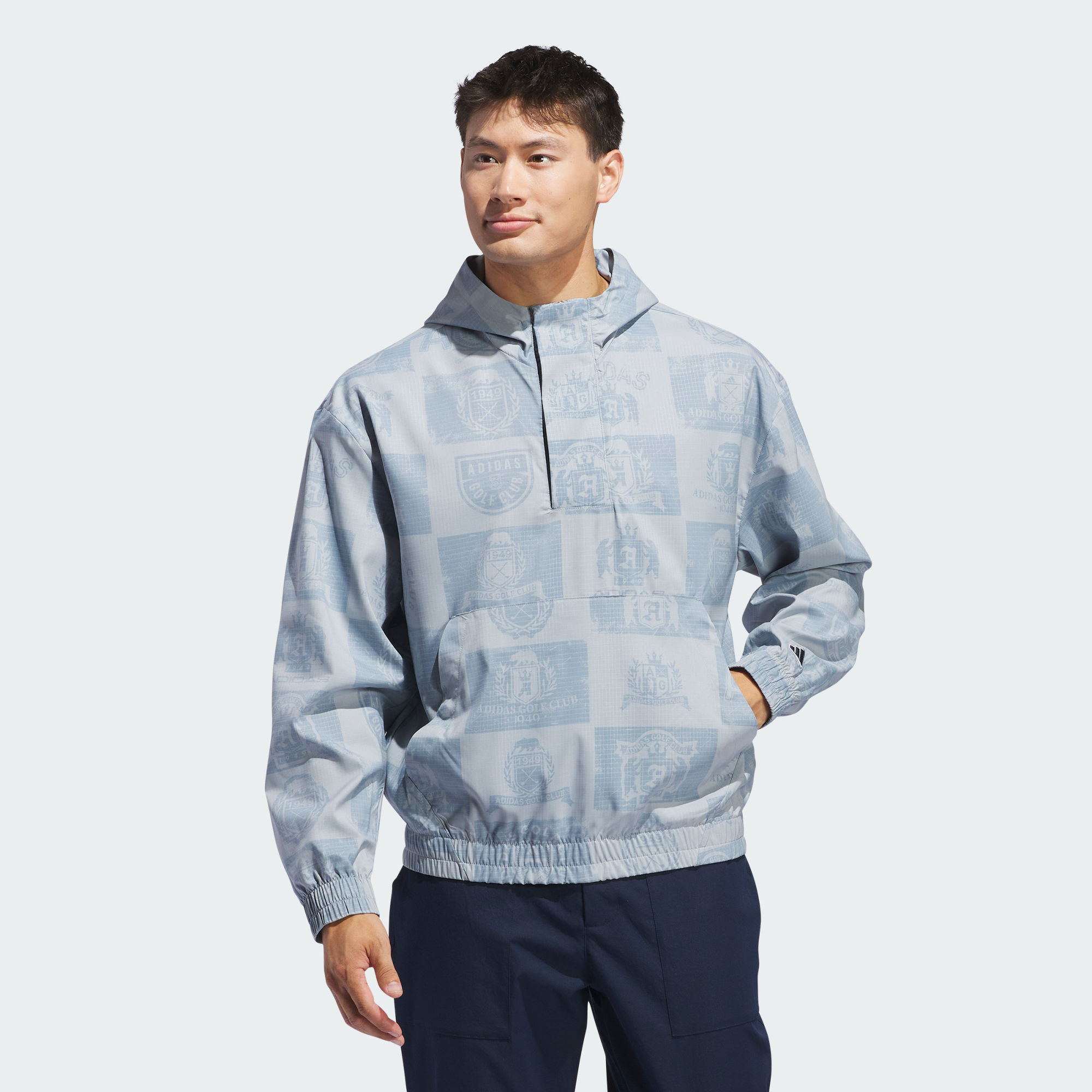 Мужская куртка  adidas GO-TO ANORAK синяя