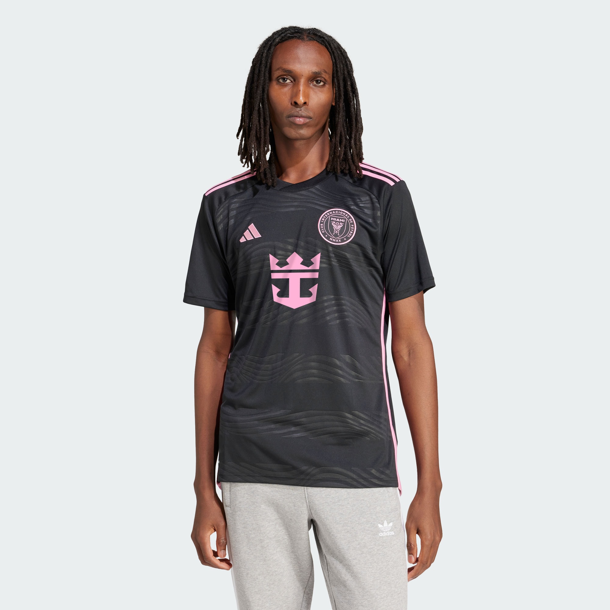 Мужская футболка adidas INTER MIAMI CF 23/24 AWAY JERSEY IS4877