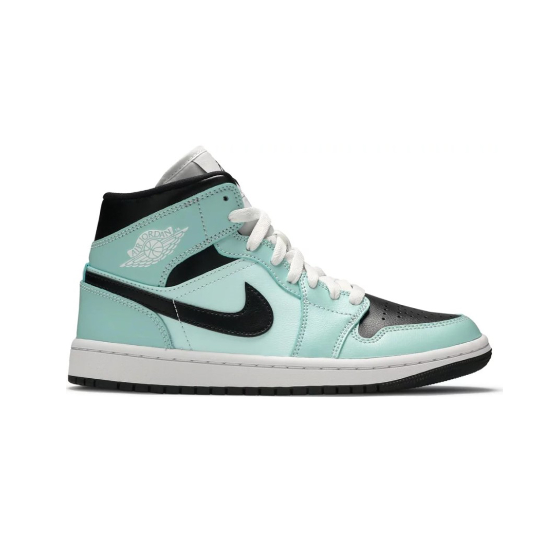 Кроссовки Nike Air Jordan 1 Mid WMNS Aqua Blue Tint