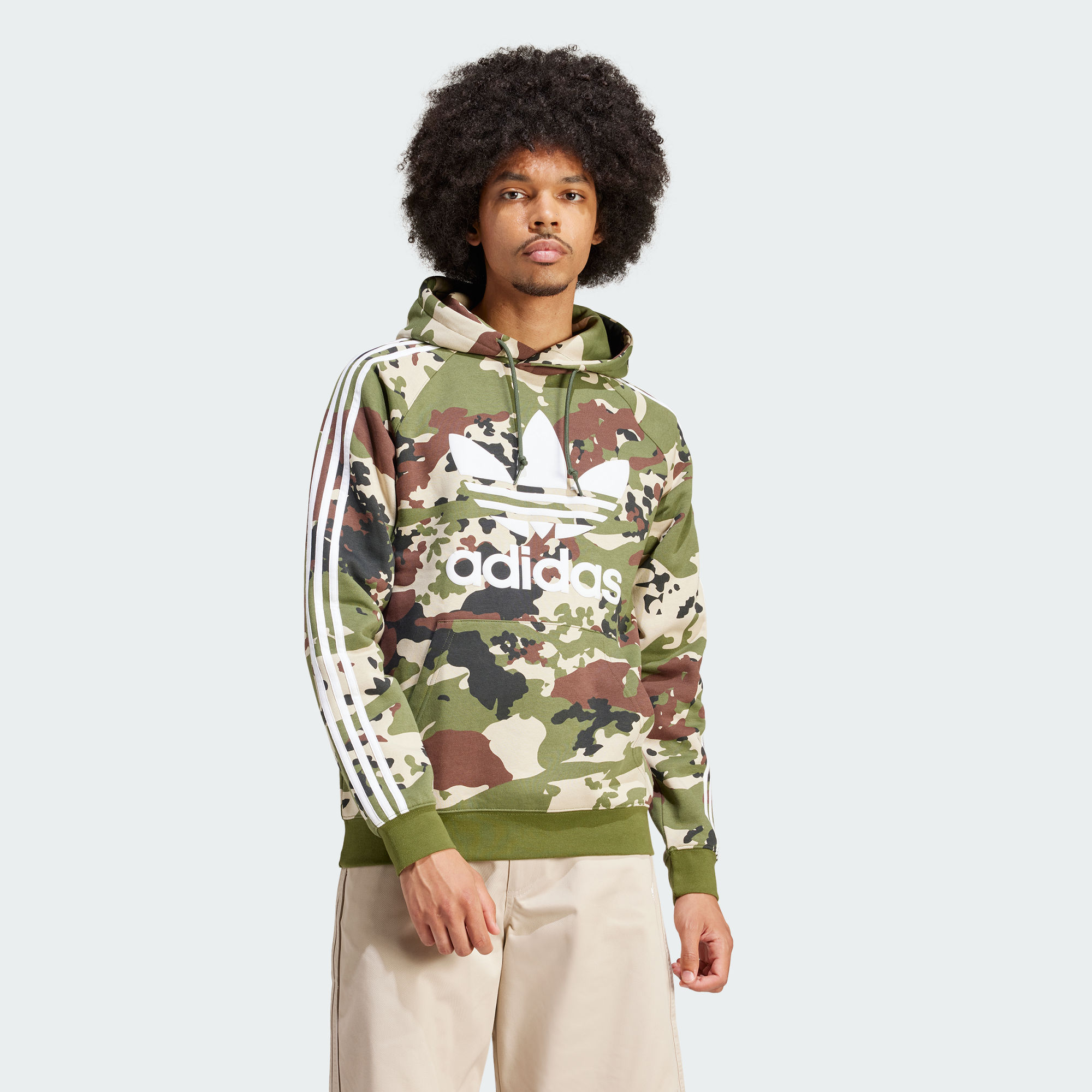 Мужское худи adidas CAMO HOODIE IS0209