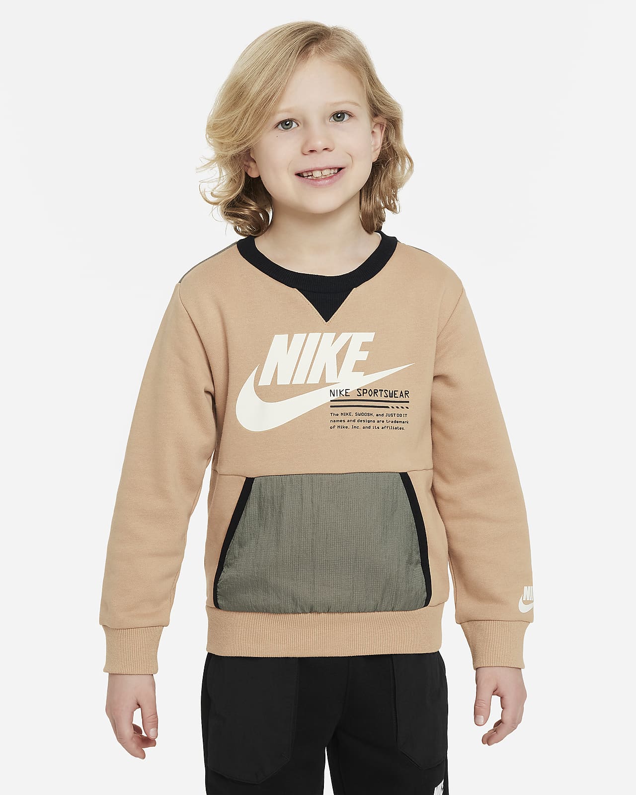 Детский свитшот Nike Sportswear Paint Your Future