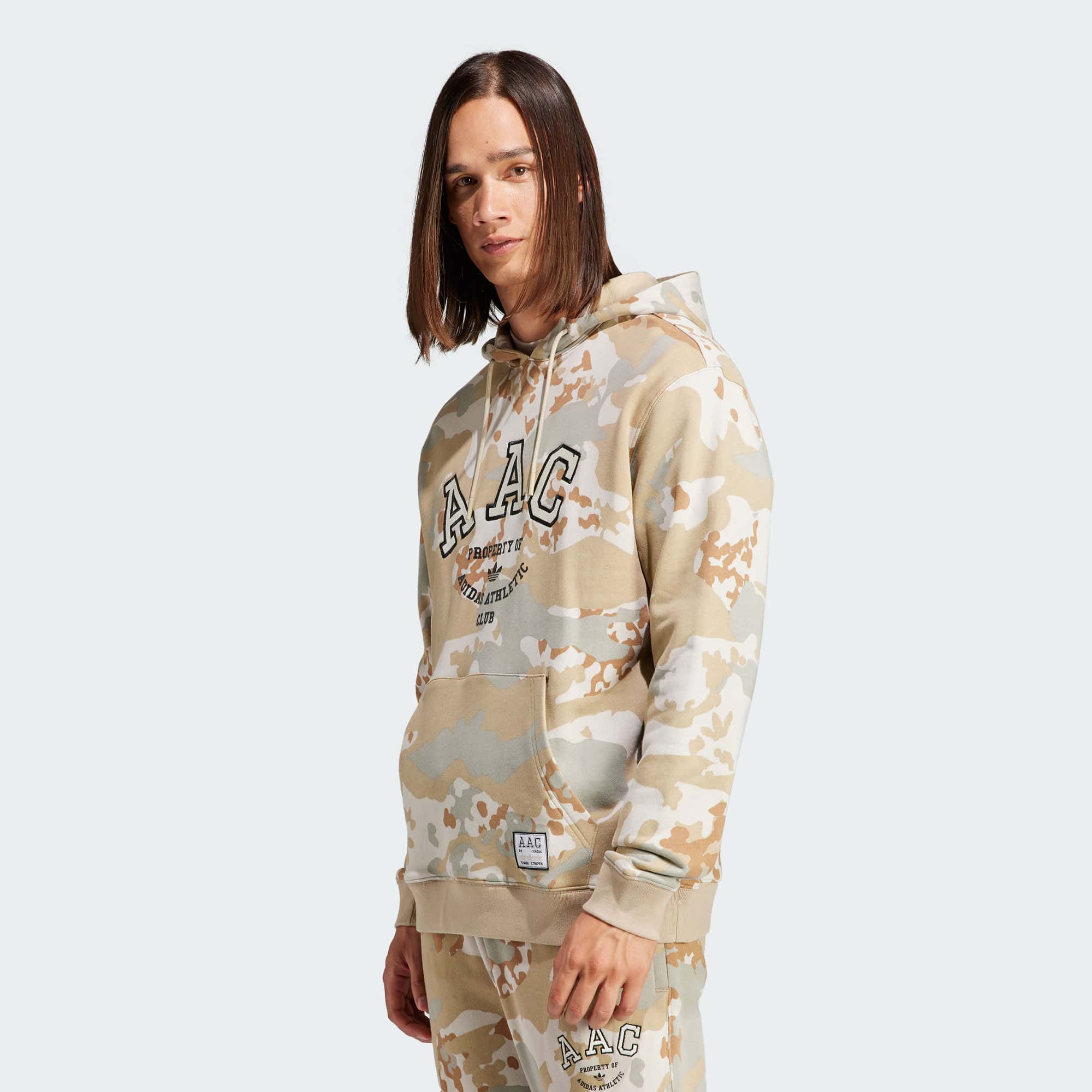 Мужское худи adidas AAC CAMO HOODIE